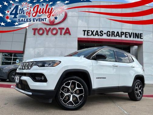 Bright White Clearcoat 2025 Jeep Compass Limited