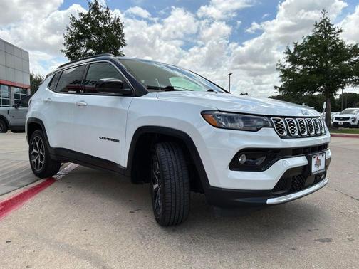 Bright White Clearcoat 2025 Jeep Compass Limited
