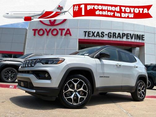 Silver Zynith Metallic Clearcoat 2025 Jeep Compass Limited
