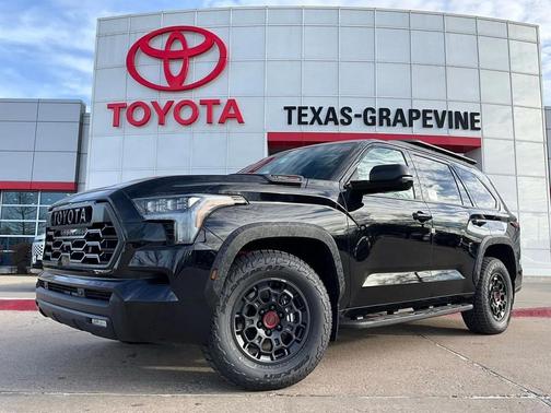 Midnight Black Metallic 2026 Toyota Sequoia TRD Pro