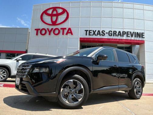 Super Black 2025 Nissan Rogue SV