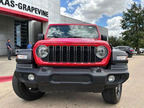 Firecracker Red Clearcoat 2025 Jeep Wrangler Sport S