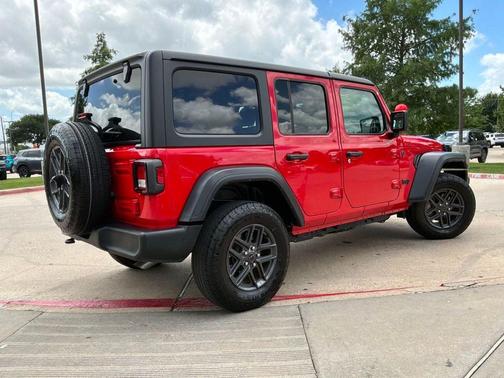 Firecracker Red Clearcoat 2025 Jeep Wrangler Sport S
