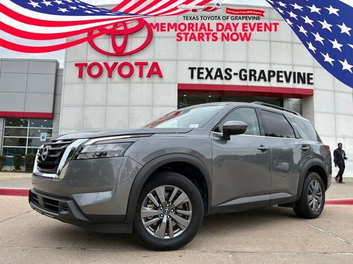 Gun Metallic 2025 Nissan Pathfinder SV FWD