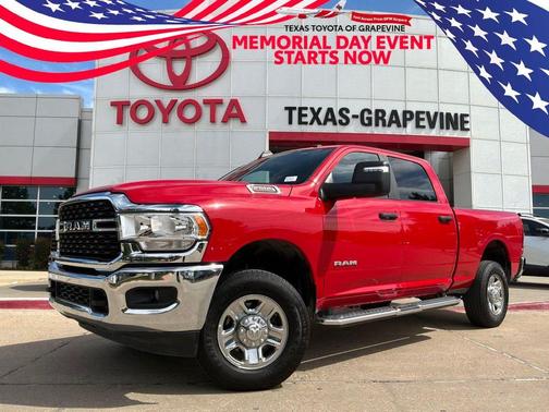 Flame Red Clearcoat 2024 RAM 2500 Big Horn Crew Cab 4x4 6'4' Box