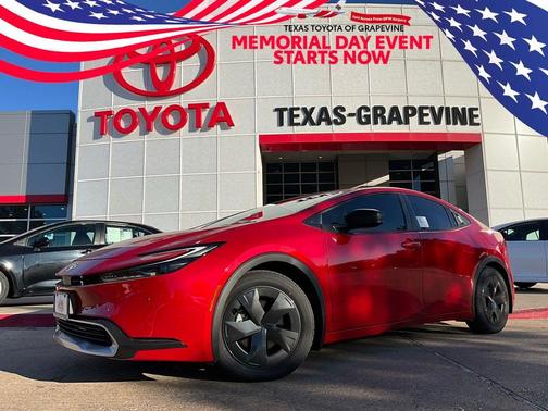 Supersonic Red 2026 Toyota Prius Plug-In Hybrid SE