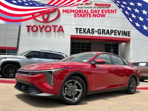 Currant Red 2025 Kia K4 LXS