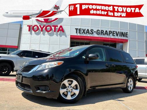 Black 2013 Toyota Sienna LE