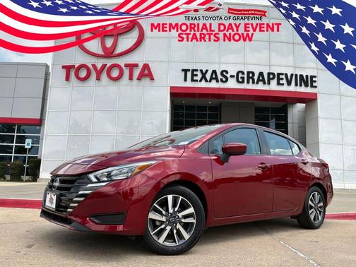 Red Metallic 2025 Nissan Versa 1.6 SV