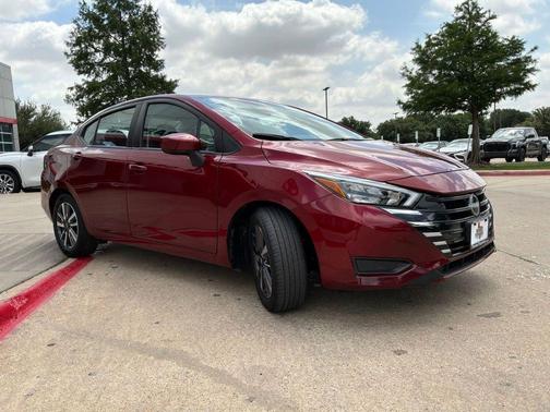 Red Metallic 2025 Nissan Versa 1.6 SV