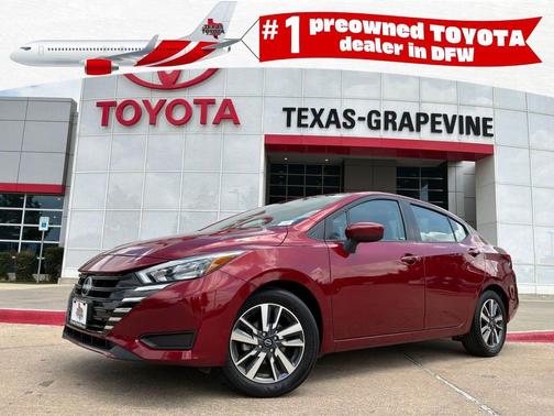 Red Metallic 2025 Nissan Versa 1.6 SV