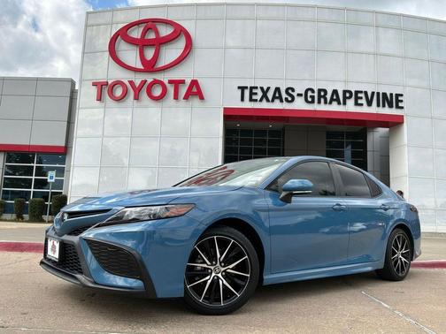 Cavalry Blue 2024 Toyota Camry SE