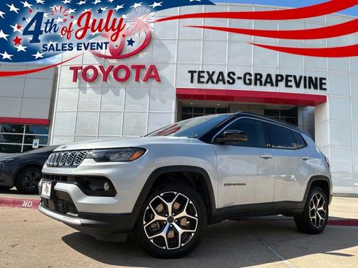 Silver Zynith Metallic Clearcoat 2025 Jeep Compass Limited