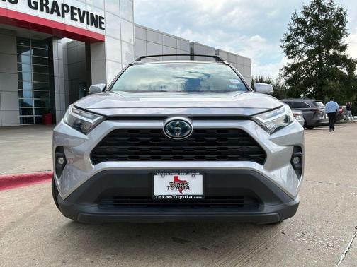 Silver Sky Metallic 2023 Toyota RAV4 Hybrid XLE Premium