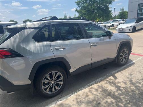 Silver Sky Metallic 2023 Toyota RAV4 Hybrid XLE Premium