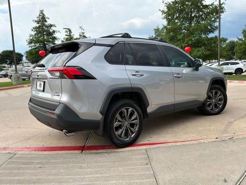 Silver Sky Metallic 2023 Toyota RAV4 Hybrid XLE Premium