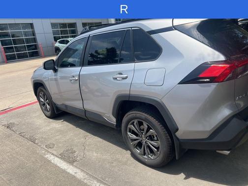 Silver Sky Metallic 2023 Toyota RAV4 Hybrid XLE Premium