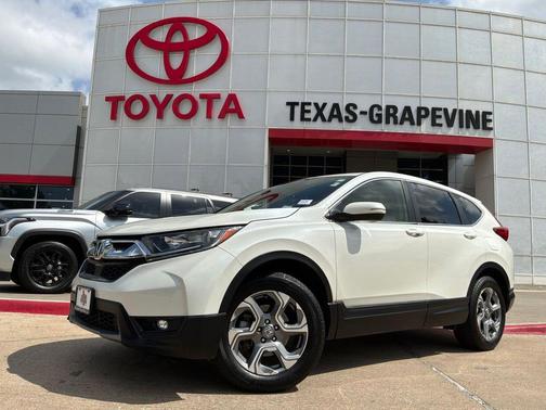 White Diamond Pearl 2017 Honda CR-V EX-L