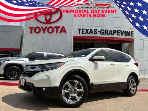 White Diamond Pearl 2017 Honda CR-V EX-L