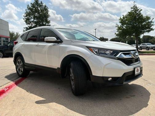 White Diamond Pearl 2017 Honda CR-V EX-L