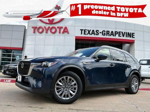 Deep Crystal Blue Mica 2025 Mazda CX-90 3.3 Turbo Preferred