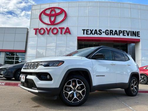 Bright White Clearcoat 2025 Jeep Compass Limited