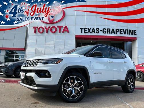 Bright White Clearcoat 2025 Jeep Compass Limited
