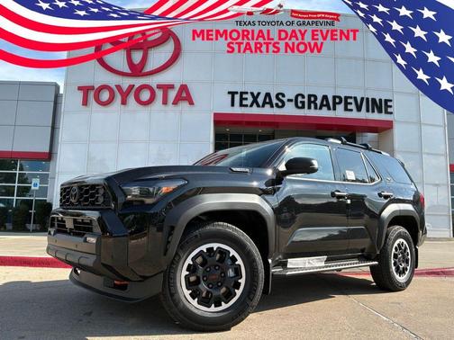 Black 2026 Toyota 4Runner TRD Off Road Premium