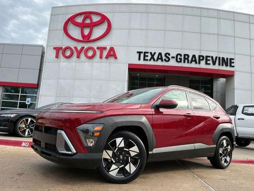 Ultimate Red Metallic 2025 Hyundai KONA SEL
