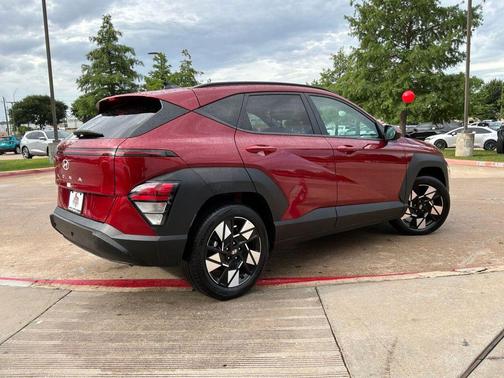 Ultimate Red Metallic 2025 Hyundai KONA SEL