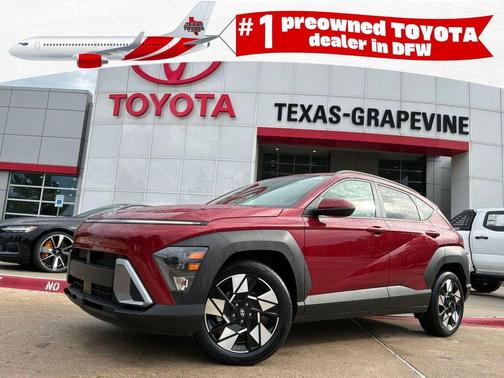 Ultimate Red Metallic 2025 Hyundai KONA SEL