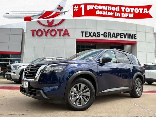 Deep Ocean Blue 2025 Nissan Pathfinder SV FWD
