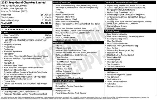 2023 Jeep Grand Cherokee Limited