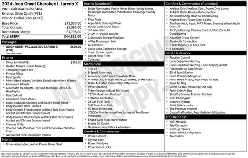 2024 Jeep Grand Cherokee L Laredo
