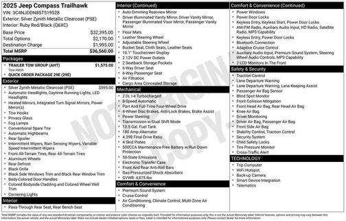 2025 Jeep Compass Trailhawk