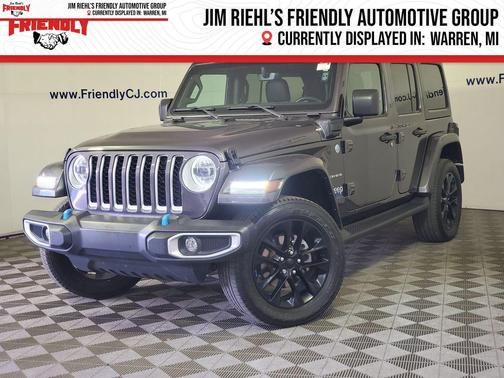 Granite Crystal Metallic Clearcoat 2023 Jeep Wrangler 4xe Sahara