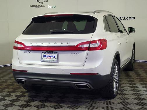 White Platinum Metallic Tri-Coat 2018 Lincoln MKX Reserve
