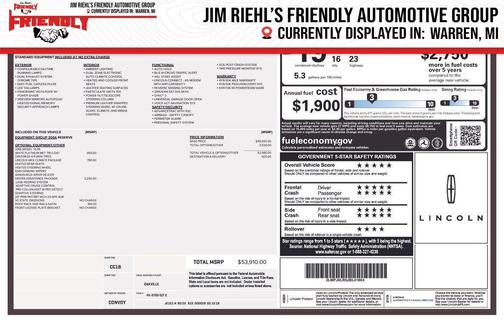 White Platinum Metallic Tri-Coat 2018 Lincoln MKX Reserve