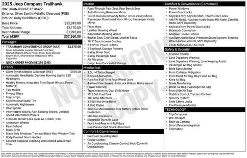 2025 Jeep Compass Trailhawk