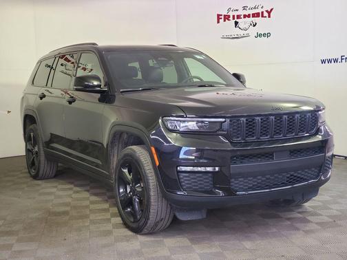 Diamond Black Crystal Pearlcoat 2025 Jeep Grand Cherokee L Limited