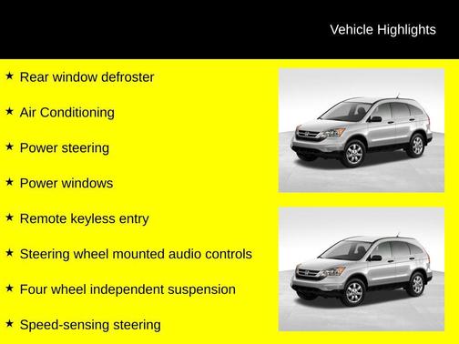 2011 Honda CR-V SE