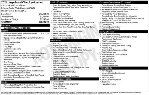 2024 Jeep Grand Cherokee Limited