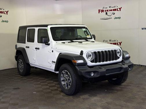 Bright White Clearcoat 2026 Jeep Wrangler Sport S