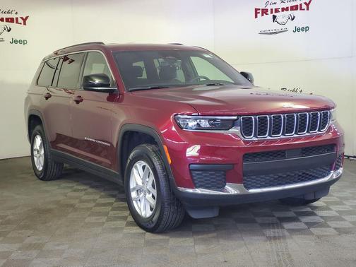 Velvet Red Pearlcoat 2025 Jeep Grand Cherokee L Laredo