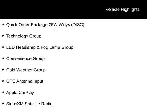 2021 Jeep Wrangler Willys