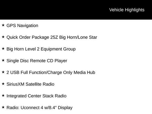 2019 RAM 1500 Big Horn