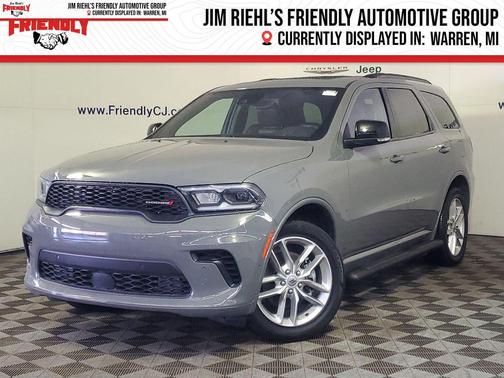 Destroyer Gray Clearcoat 2025 Dodge Durango GT Plus