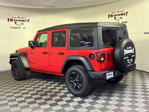 Firecracker Red Clearcoat 2026 Jeep Wrangler Sport