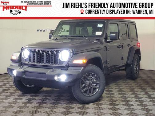 Granite Crystal Metallic Clearcoat 2026 Jeep Wrangler Sport S