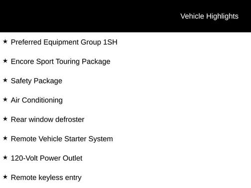 2020 Buick Encore Sport Touring